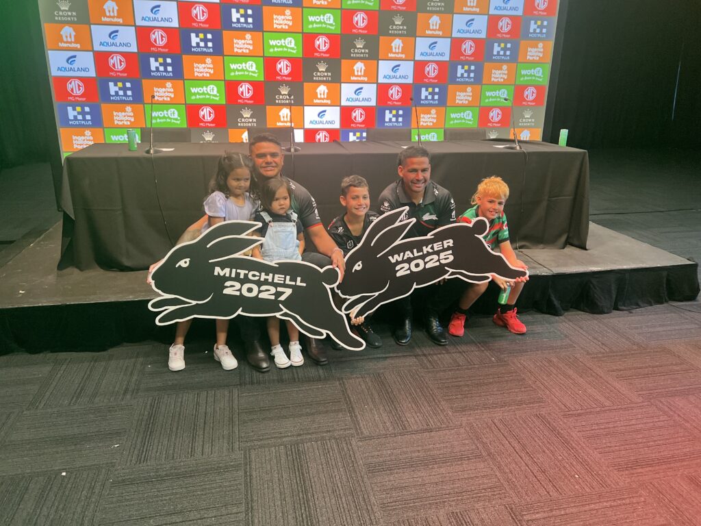 Latrell Mitchell & Cody Walker to stay at the Rabbitohs - Bunnies TV at the Media Announcement