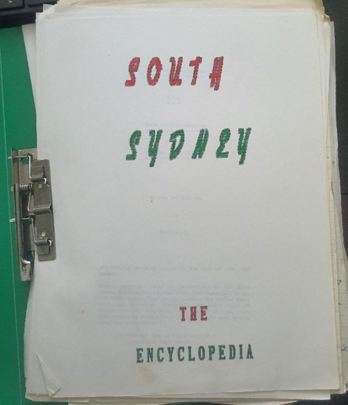 The South Sydney The Encyclopedia