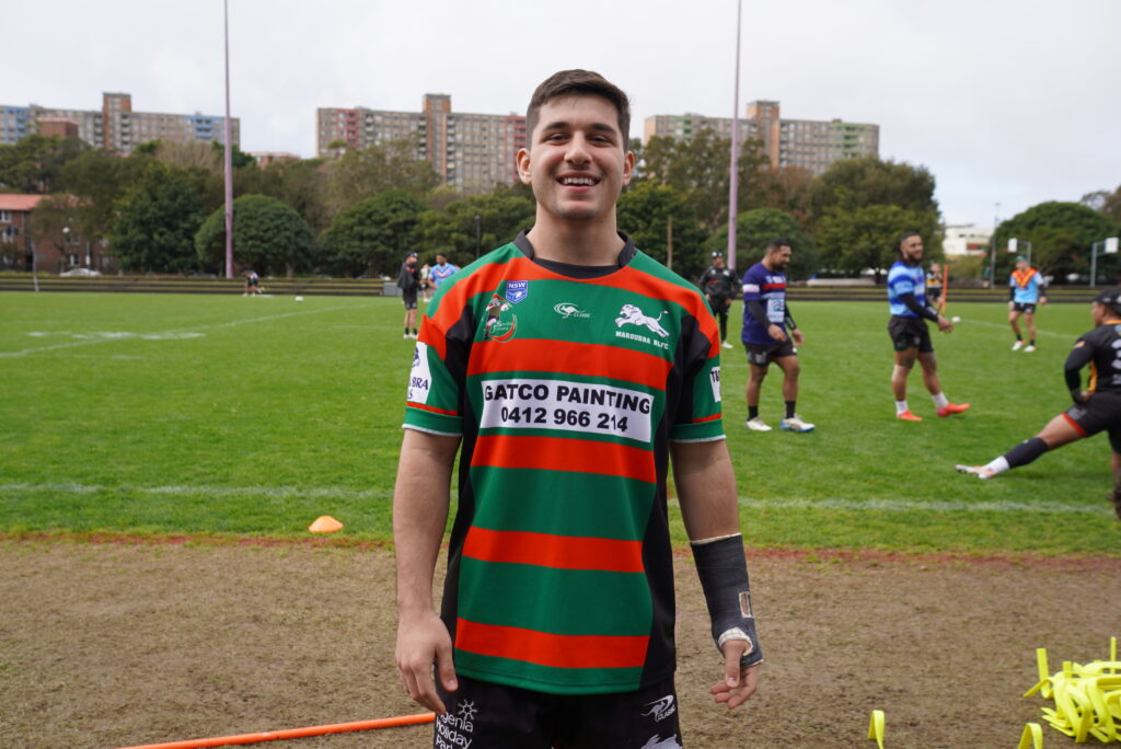 Who will play #14 for the Rabbitohs in Round 1?