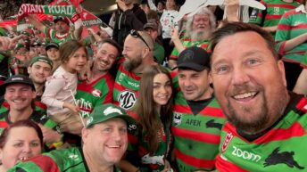 JOSH KEMP - A SOUTH SYDNEY SUPPORTER