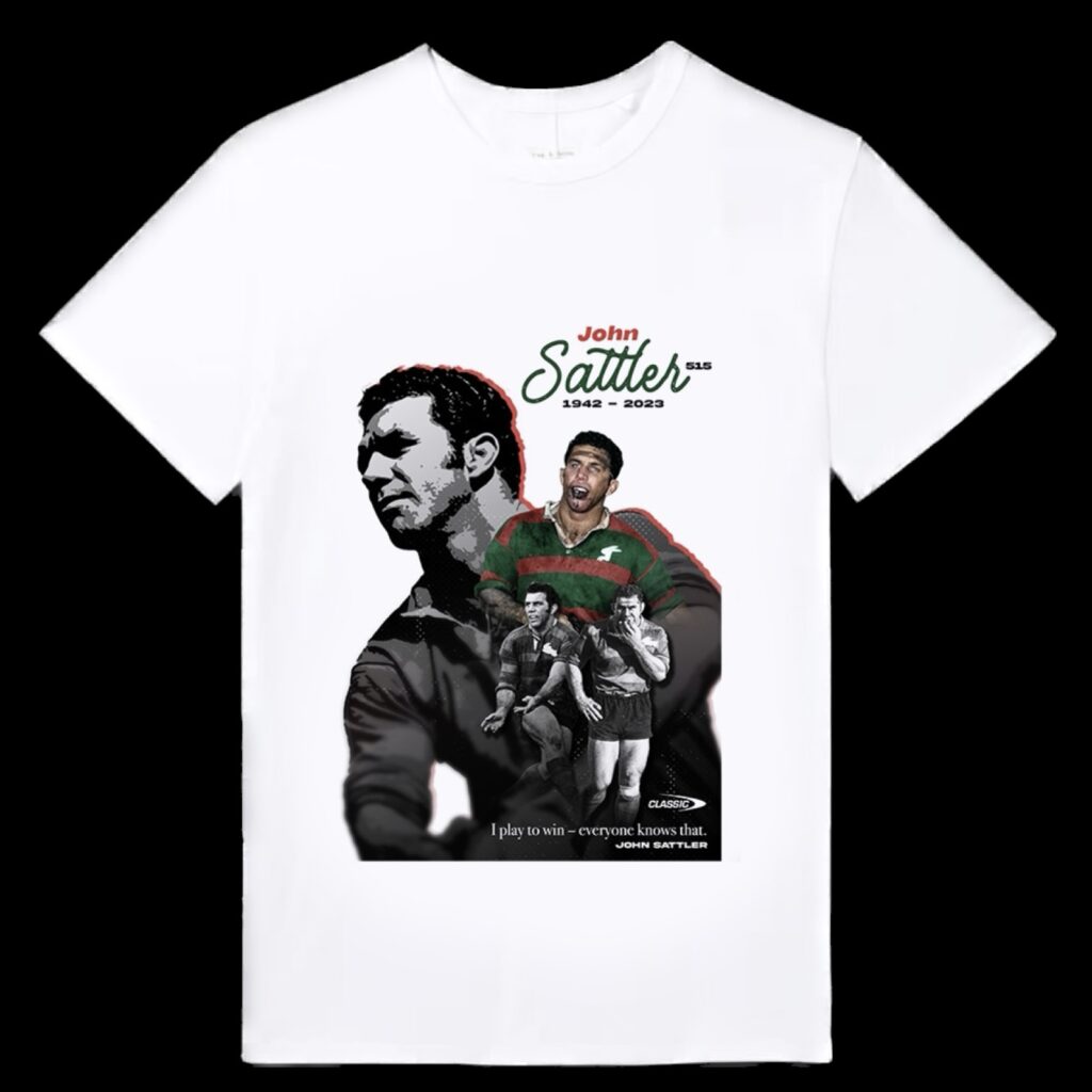 John Sattler Commemorative T-Shirt