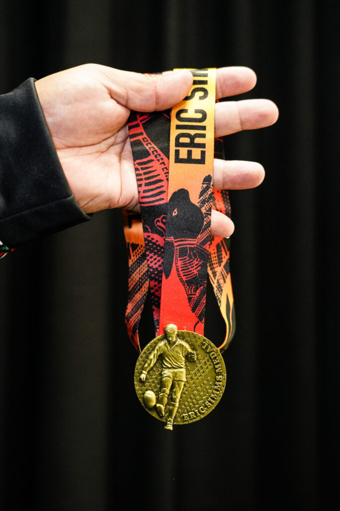 Inaugural Eric Simms Medal