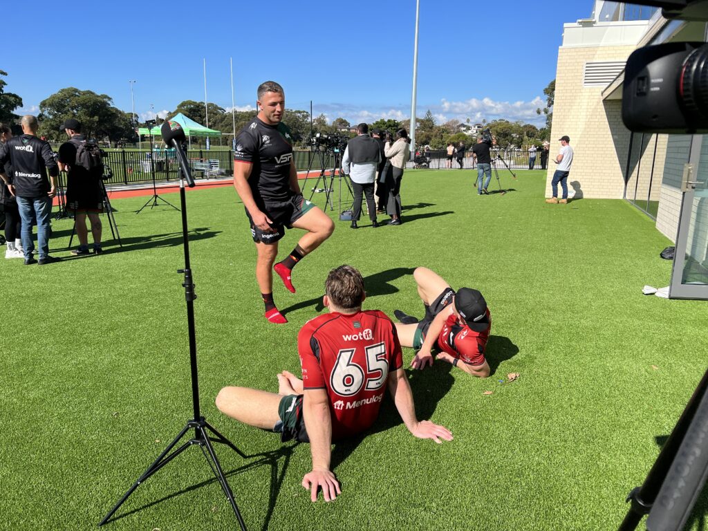 Sam Burgess Steps Away