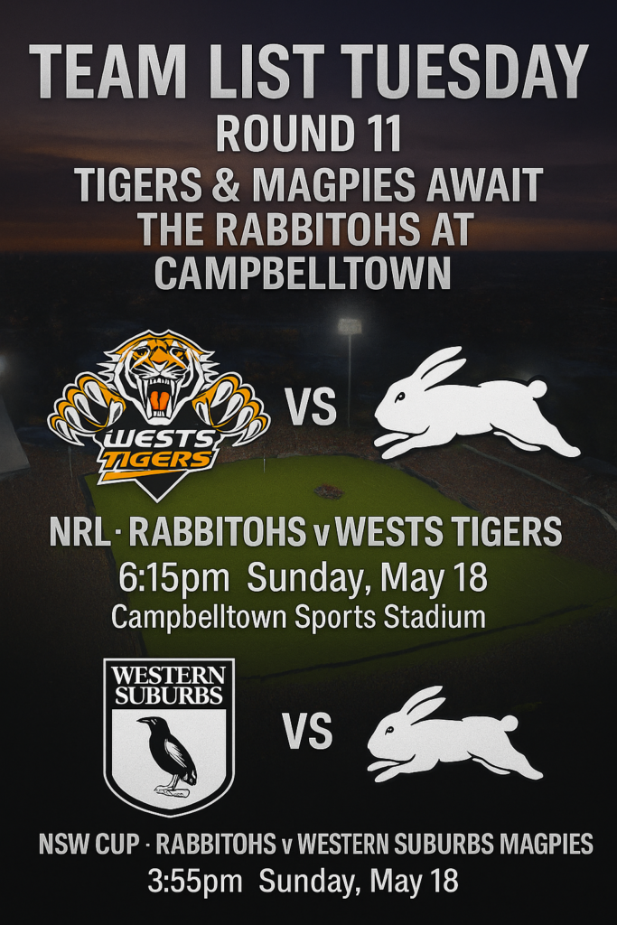 Rabbitohs Sunday Showdown